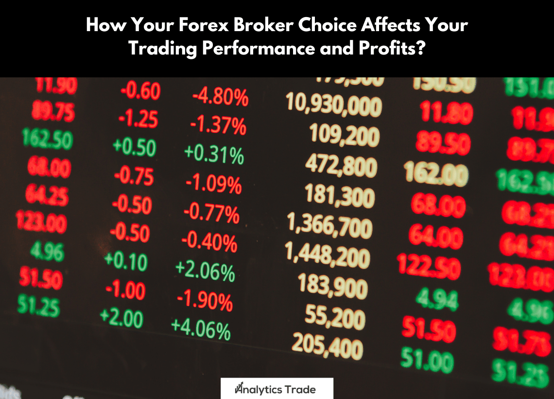 Forex Broker Affects Trading Performance